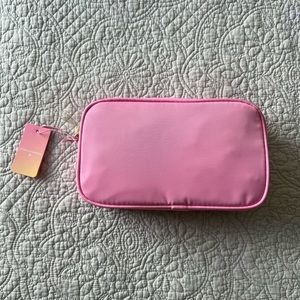 Stoney Clover Lane large pink pouch
